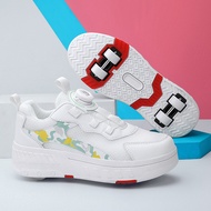 28-41 size 2 in 1 Heelys shoes detachable casual sports sneaker  roller skates shoe adult man women 