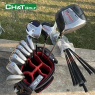Affordable 11-piece #4 golf club set: Driver 10.5*, Wood 5.9, Wedge 55*, Irons 6-9, P, A, and Putter