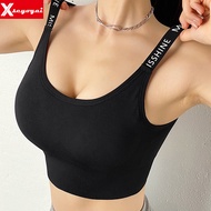Women's Workout Sports Bras Compression Sports Bras for Women Removable Cups Medium Support Yoga Sport Bra