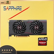 LFHMV SAPPHIRE AMD Radeon RX6700XT 12G 192bit 7nm พัดลมคู่กราฟิก AMD วิดีโอเดสก์ท็อปแผนที่พีซีเกมที่ใช้