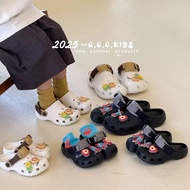 selipar budak lelaki sandal budak lelaki Exported to Japan Arch Support Children's Hole Shoes Sandal