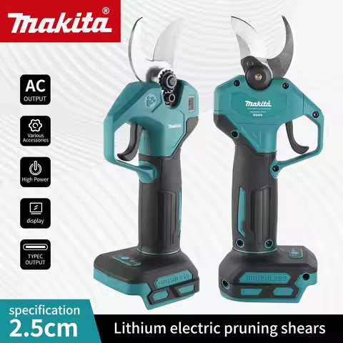 Makita 1500W MPP569 Cordless Brushless Electric Pruning Shear Tree Bonsai Pruner Branches Cutter Pow