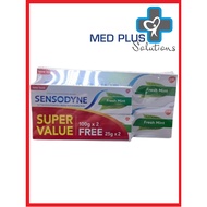Sensodyne Fresh Mint 100gx2 (E:1/2027) FOC Fresh Mint 25g x2 (E:1/2026)