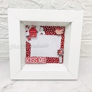 3D embossed photo frame size 12x12