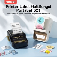 Niimbot B21 Label Printer Barcode Sticker Maker Thermal Print DIY Printing