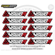 ANSWER STICKER
