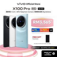 vivo X100 Pro 5G MediaTek Dimensity 9300 V3 Chip, ZEISS 1-inch IMX 989, 16+16GB RAM+512GB ROM
