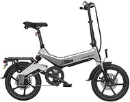 Tricycle Adult Electric Ebikes Electric Folding Bike for Adults Bicycle Portable Foldable Magnesium Alloy Ebikes Bicycles All Terrain Commute Ebike for Mens for Cycling Outdoor