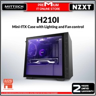 NZXT H210I ITX Casing | 2x AER F120 Case Fan | All Air Intakes | Mini-ITX | SGCC Steel | Tempered Gl