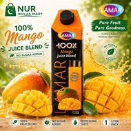 LAMAR 100% Juice Blend Mango Cranberry Pomegranate & Apple Tanpa Gula Tambahan 1 Liter