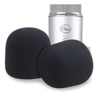 Windscreen for Blue Yeti - Large Size Foam Cover Microphone Pop Filter for Blue Yeti, Yeti Pro and O
