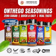Onthego Zero Calories Seasoning | Meal Prep Spice | Marinade | Zero Sugar | Diet-Friendly
