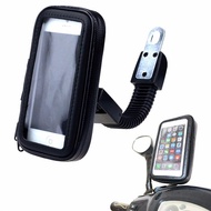 Motorcycle Bike Mobile Phone Holder Waterproof GPS Navigation Bracket