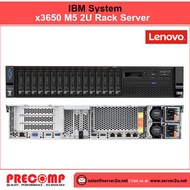 (Refurbished) IBM System x3650 M5 2U Rack Server (2xE52698v3.96GB.5x480GB) (x3650M5-E52698v3)