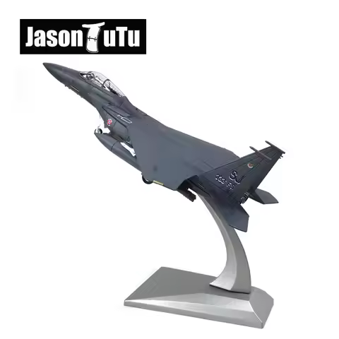 JASON TUTU 1/100 Scale US F-15E Strike Eagle supersonic fighter-bomber F15E Plane Model Dropshipping