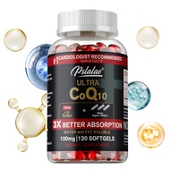 Viên nang mềm CoQ10 100mg - Hấp thụ tốt hơn gấp 3 lần tốt cho tim mạch và sản xuất năng lượng chất c