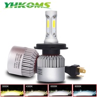 YHKOMS H4 LED Bulb H7 H1 H3 H8 H9 H11 H13 9005 HB3 9006 HB4 880 881 H27 3000K 4300K 8000K Auto Headl
