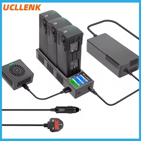 Charger Hub For Mavic 3 Digital Display Battery Fast Charging Multi Charge For DJI Mavic 3 Pro/Mavic
