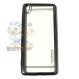 Chrome Case Sony Xperia Xa / Sony Xperia Xa Dual F3116 Plus Shining Chrome / Ultrahin Sony Xperia Xa Dual F3116 Plus List Chrome Jelly Case / Silikon Sony Xperia Xa Shining List Chrome Black / Soft Case / Casing Sony Xperia XA - Hitam