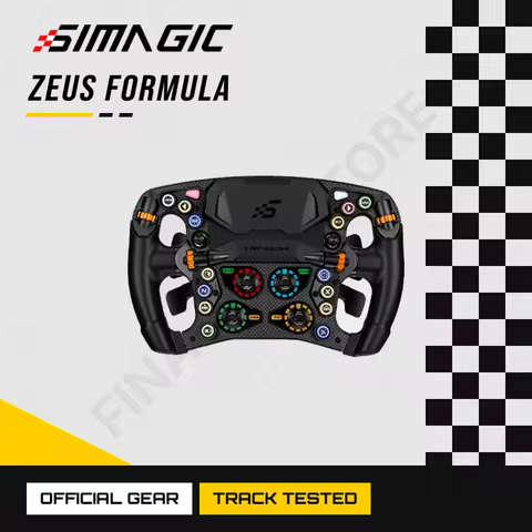 SIMAGIC Zeus Formula Steering Wheel Optional MagicDash4 & Maglink Pro Adapter F1 Racing Simulator Wh