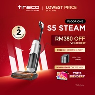 Flagship Tineco Floor One S5 Steam Smart Wet Dry Floor Washer Vacuum Cleaner | Hot Mop Wash | Saniti