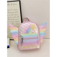 handbag kids girl cute handbag kids girl Beg sekolah tadika 2024 beg galas puteri baru, sayap comel,