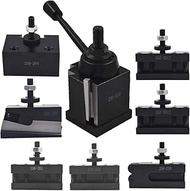 Bxa 250-222 Tool Post Set QC Wedge Type Quick Change Turning and Facing Holders for Lathe Swing 10"-