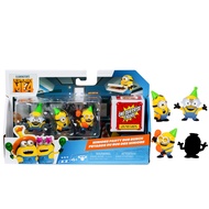 Despicable Me 4 4 Figure Packs Party Bus Bunch | 5.8cm Collectible Figures | Pack Has 3 Figures Visi