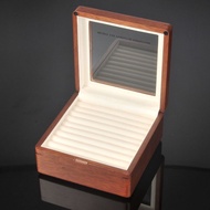 Lili Pure Solid Wood Ring Box Jewelry Box Wooden Ring Storage Box Earring Box Cufflink Box Jewelry S