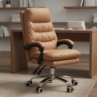 Luxury Design Leather Executive Chair Comfortable High Back Executive Chair Reclining Function Heavy