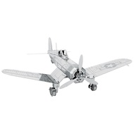 F4U Corsair fighter jet metal assembly model DIY handmade