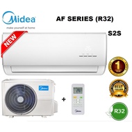 (NEW) MIDEA AIR CONDITIONER 1.0HP R32 NON INVERTER MSXD-09CRN8