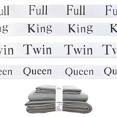 King Twin Full Queen Space-saving Closet Organization Sheet Organizer Belt Bed Sheets Storage Bands 