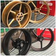 RCB SP522 R25 MT25 V1 V2 R25V1 R25V2 SPORT RIM SET 100% ORIGINAL RACING BOY MATT BLACK GOLD FG525 3.