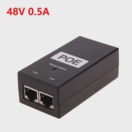 Máy Tính Để Bàn POE Power Injector 24V/48V 0.5A Ethernet Adapter Cho Camera IP Giám Sát Camera Quan