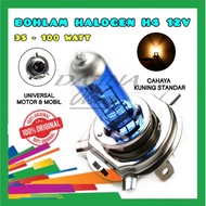 H4 Halogen Light Bulb 3 Feet Heat Resistant Strong & Durable H4 Halogen Bulb 35 W 55/ 65 W 100 WATT