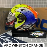 Helm ARC XR Winston Orange Original Bukan Copy/Arai/Scott/Arc