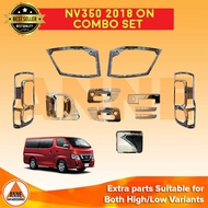 Nissan Urvan NV350 2018 2019 2020 2021 2022 Chrome /Nissan Car Accessories Parts / Garnish Cover / U