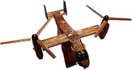 V-22 Osprey Osage Mahogany Wood Desktop Airplane Model