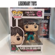 Funko Pop! TELEVISION 1225 Squid Game Player 218: Cho Sang-Woo