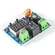 【จัดส่งที่รวดเร็ว】（รุ่นอัพเกรด）XH-M609 ต่ำตัดเต็มต่อ แรงดันช่วง DC 12-36V โมดูลป้องกันแบตเตอรี่ วงจร