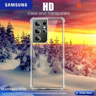 CASE PREMIUM CLEAR HD SAMSUNG S23 ULTRA S23+ A14 5G M12 M32 A04S NOTE 20 ULTRA A04E A14 4G A24 A34 A