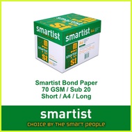 ❀ ✴ Smartist Bond Paper (A4) 70 GSM 500 Sheets