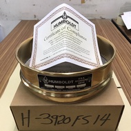 Humboldt ตะแกรงทดสอบ (Sieve) ทำจากทองเหลือง ยี่ห้อ Humboldt ขนาดต่างๆ