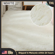 TaiHaoLe Carpet Bulu  Home Deco | Soft Floor Mat Karpet Lembut - Fluffy Anti-Slip Carpet Shaggy / Ru