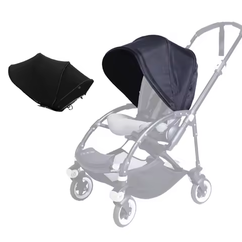 Baby Strollers Sun Shade Cover Fit Bee3 Bee5 Bee6 Double Layer Fabric Anti-UV Awning For Bugaboo Str
