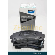 ISUZU D-MAX 06-18, CHEVROLET COLORADO 12-16 - FRONT BRAKE PAD BENDIX METAL KING DB1841MKT