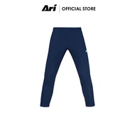 ARI ADEPT LITE PANTS - NAVY/SLIVER/WHITE  กางเกงขายาว อาริ ADEPT LITE สีกรมท่า