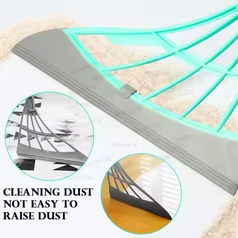 Magic Broom Window Washing Wiper Silicone Broom Floor Cleaning Squeegee Magic Sweeper Cleaning Home 