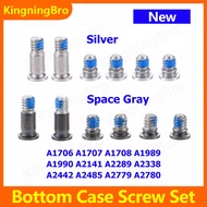 New Silver Space Gray Bottom Case Screw Screws For Macbook Pro A1706 A1707 A1708 A1990 A2159 A2141 A